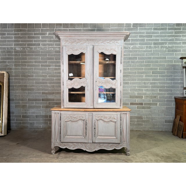 Late 19th Century Louis XV Style Provencal China Buffet. Beautiful piece purchased in France. Age appropriate wear, see...