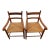 1970s Vintage Charles Webb Rush Seat Chairs For Sale