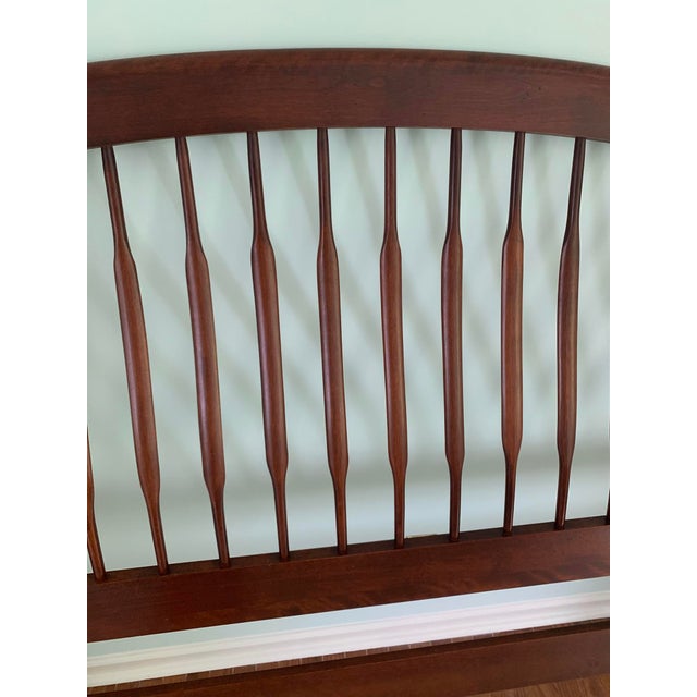 This is a king-size Stickley Spindle Headboard purchased new around 2001. There is no bed frame or other parts. It has...