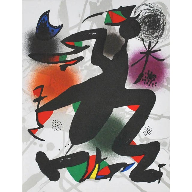 Artist: Joan Miro Country: Spain Title: Untitled V3-4 Medium: Original Lithograph Marks: Not signed, not numbered Size:...