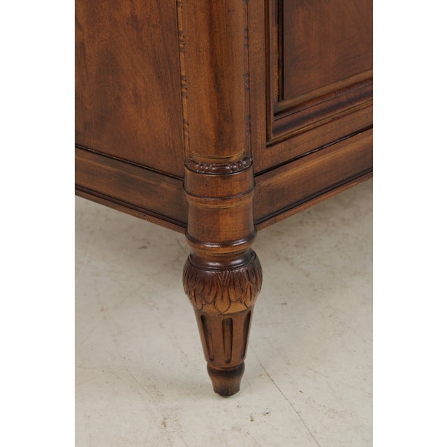 Henredon Villa Borghese 9 Drawer Walnut Dresser For Sale - Image 14 of 17