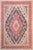 1990's Vintage Blue/Red Wool Rug - 7'10'' X 10'8'' For Sale - Image 10 of 10