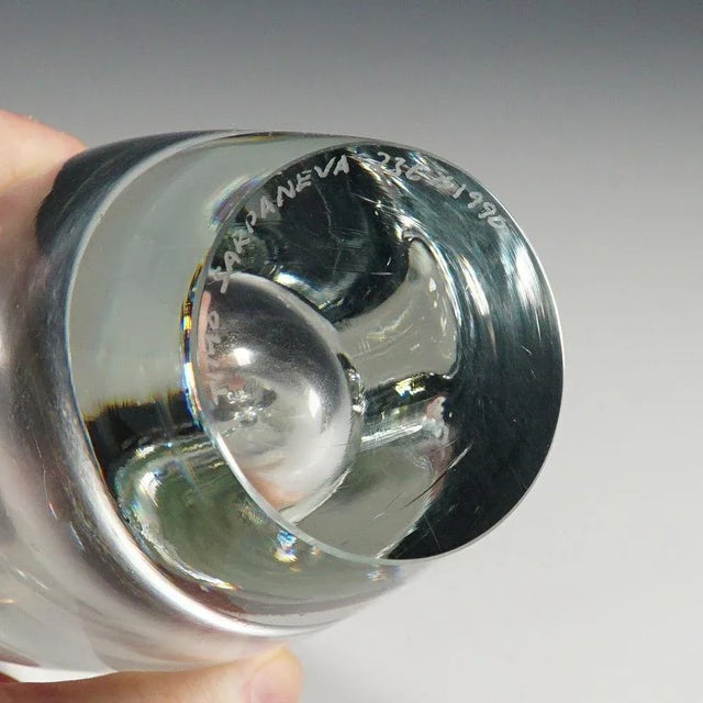 Vintage Orkidea Vase by Timo Sarpaneva for Iittala For Sale - Image 6 of 7