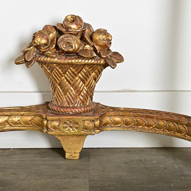 French 18th Century Louis XVI Period Demilune Console For Sale - Image 4 of 14
