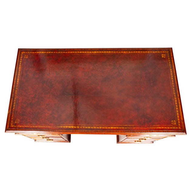 George III Mahogany Rent Desk by Gillows of Lancaster For Sale - Image 12 of 13
