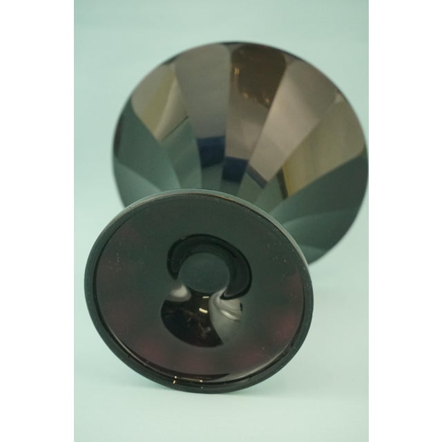 Antique Art Nouveau Glass Vase by Josef Hoffmann, Austria, 1890s For Sale - Image 13 of 18