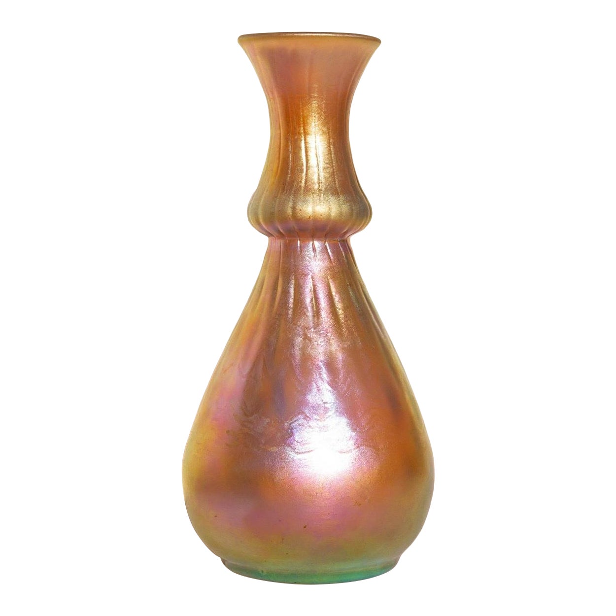 Antique Iridescent Steuben Aurene Vase Chairish