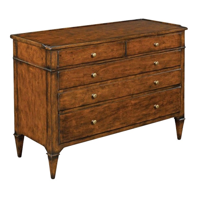 Marseille Filing Chest in Brown For Sale