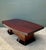 Vintage Custom Deco Double Tone Burl Coffee Table For Sale - Image 17 of 18