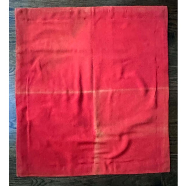 Blue Japanese Embroidery Silk Bamboo Fukusa Meiji Period For Sale - Image 8 of 12