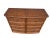 Wood Late 20th Century Henry Link by Lexington Leather Top Rattan Dresser With Mirror - Set of 2 For Sale - Image 7 of 12