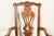 Brown Henredon Georgian Carved Solid Oak Dining Chairs, Set of Eight For Sale - Image 8 of 16