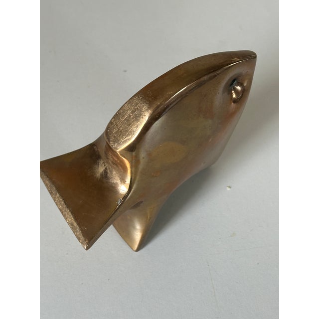 Vintage Bronze Fish Ashtray, 1970s For Sale - Image 10 of 13