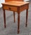 Wood Early 20th Century American Style Mixed Fruitwood Single Drawer Work Table For Sale - Image 7 of 10