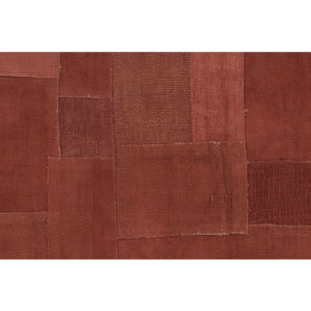 Traditional Vintage Turkish Patchwork Kilim Runner in Warm Red Tones - Rug & Kilim For Sale - Image 3 of 8