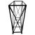 Neoclassical French Directoire Style Black Iron Magazine Holder For Sale In Philadelphia - Image 6 of 9