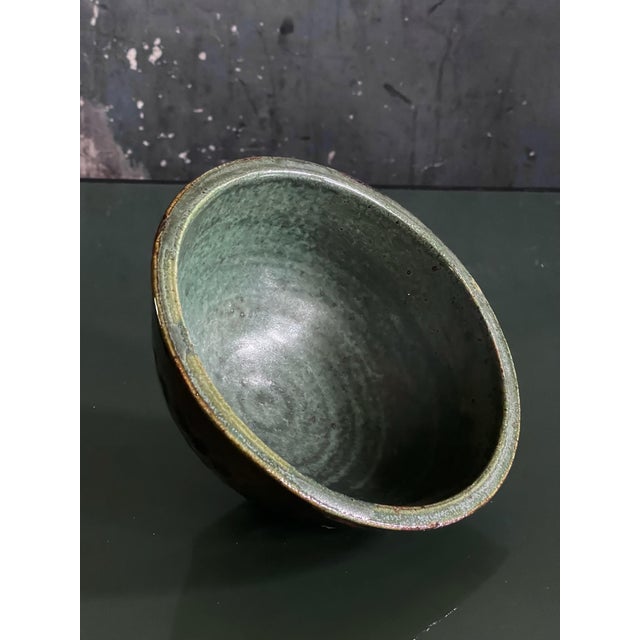 Mid-Century Modern Mid 20th Century Studio Pottery Medium Bowl For Sale - Image 3 of 7
