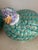 Teal Vintage Hand Painted Chinese Quail Statues - A Pair For Sale - Image 8 of 8