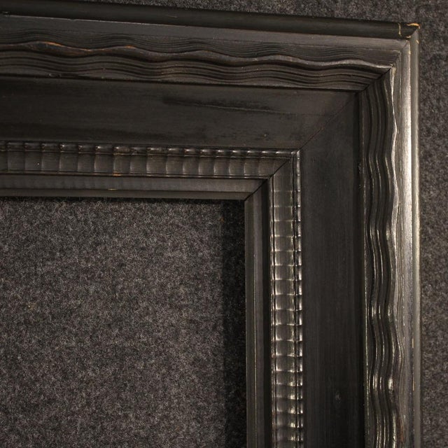 Wood 20th Century Italian Guilloché Frame, 1920s For Sale - Image 7 of 16