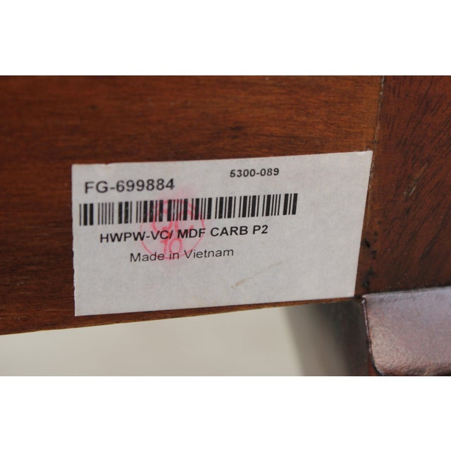 Theodore Alexander 2 Tier Rams Head Demilune Console For Sale - Image 18 of 18