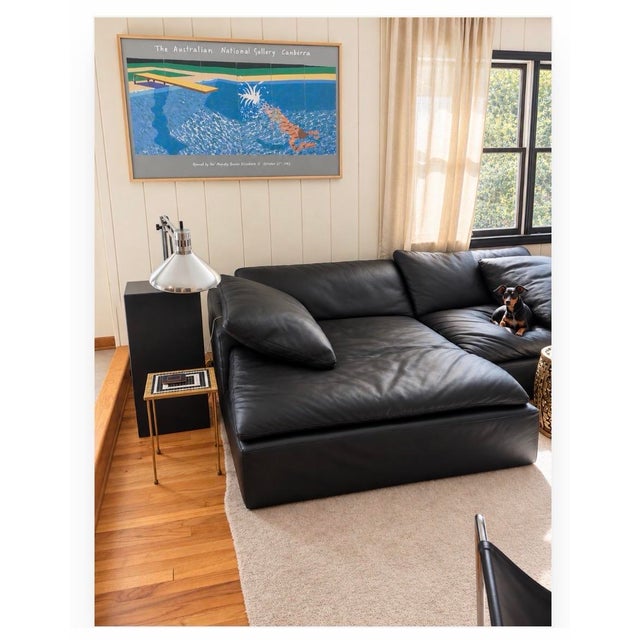 This is an original lithographic poster from 1982, it is mounted to foam board and framed in a oak frame behind Lexi. It’s...