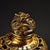 Chinese Vintage Chinese Gilt‑Brass Cloisonné Enamel Incense Burner, Dragon Ears Elephant Feet Censer For Sale - Image 3 of 10