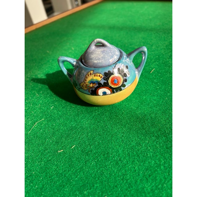 Early 20th Century Vintage Tahito Lusterware Tea Set - Set of 8 For Sale - Image 5 of 10