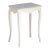 1920s Petite Antique White French Side Table For Sale