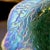 Contemporary Fenton Uranium Green Opal Glass Christmas Compote – Limited Edition Ap/F, Uv Reactive, Circa 2000 For Sale - Image 3 of 10