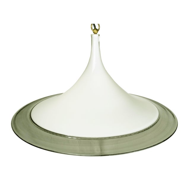 Italian Murano Glass Pendant Lamp by Lino Tagliapietra for Effetre, 1980s For Sale - Image 13 of 15