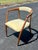 White Vintage Mid-Century Modern Walnut Armchair Attributed to Laurence Peabody For Sale - Image 8 of 10