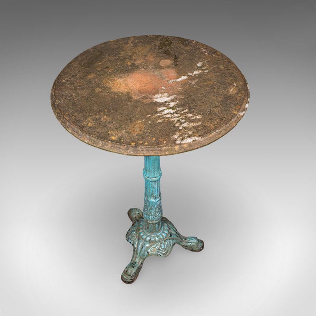 Antique Conservatory Table, English, Alabaster Marble, Portico, Veranda, Regency For Sale - Image 6 of 12