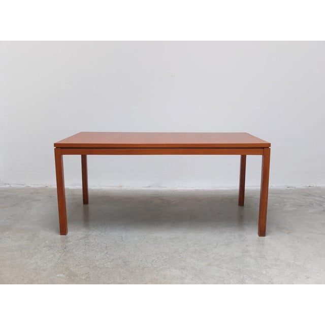 Large Extendable Dining Table by Oswald Vermaercke for V-Form, 1960s For Sale - Image 3 of 18