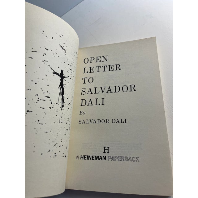 Mid-Century Modern 1968 Letter to Salvador Dali by Dali Book For Sale - Image 3 of 7