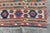 1880s Antique Large Kilim Rug Geometric Red Cream Blue Navy Wool Flatwoven Rug - 5'2" X 8'9" For Sale In Los Angeles - Image 6 of 10