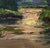 Olive Oil Painting Spring Sunset Over the River Boris Serdyuk For Sale - Image 8 of 10
