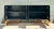 Vintage Rattan and Lacquered Wood Sideboard For Sale - Image 4 of 18