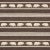 SAMPLE - Schumacher Koda Stripe Fabric In Coffee For Sale