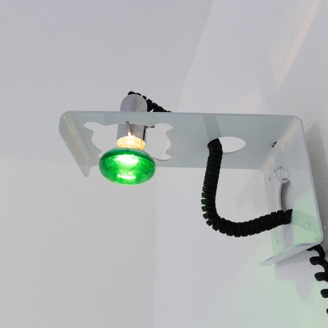 White Team Wall Lamp by Ezio Didone for Valenti, 1970s For Sale - Image 9 of 14