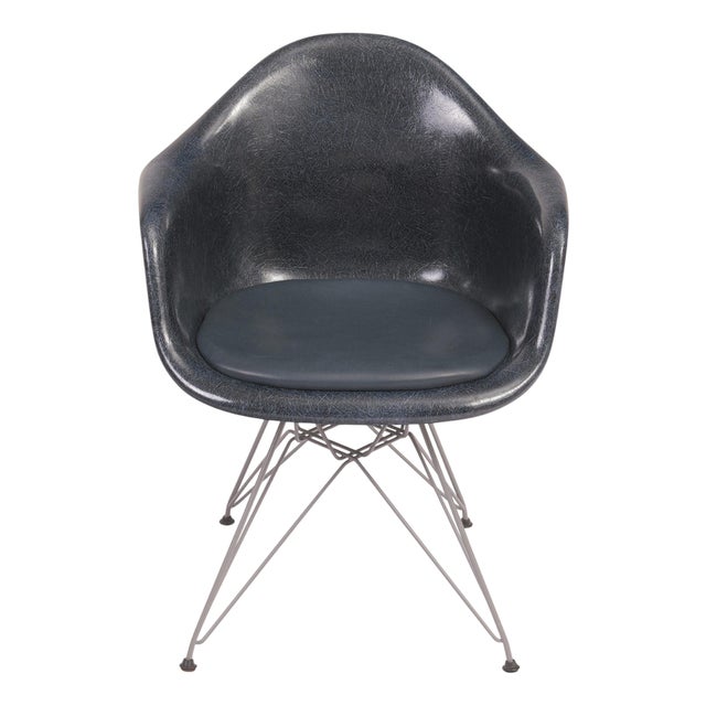 Armchairs by Eames, 1970s, Set of 6 For Sale