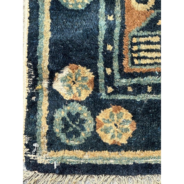Antique Chinese Rug, 1890s For Sale - Image 15 of 18