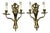 Antique Art Nouveau Bronze Wall Sconces, France, 1900s, Set of 2 For Sale