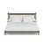 Wood Bunny Williams Home Upholstered Empire Bed with Parchment Cotton, King For Sale - Image 7 of 8