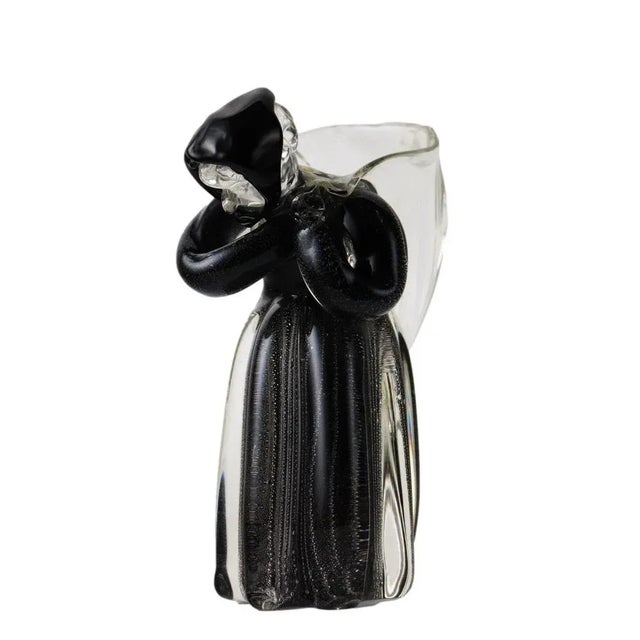 Woman Figurine in Glass For Sale - Image 9 of 9
