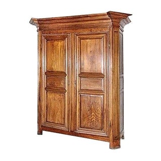 18th Century French Oak Armoire For Sale