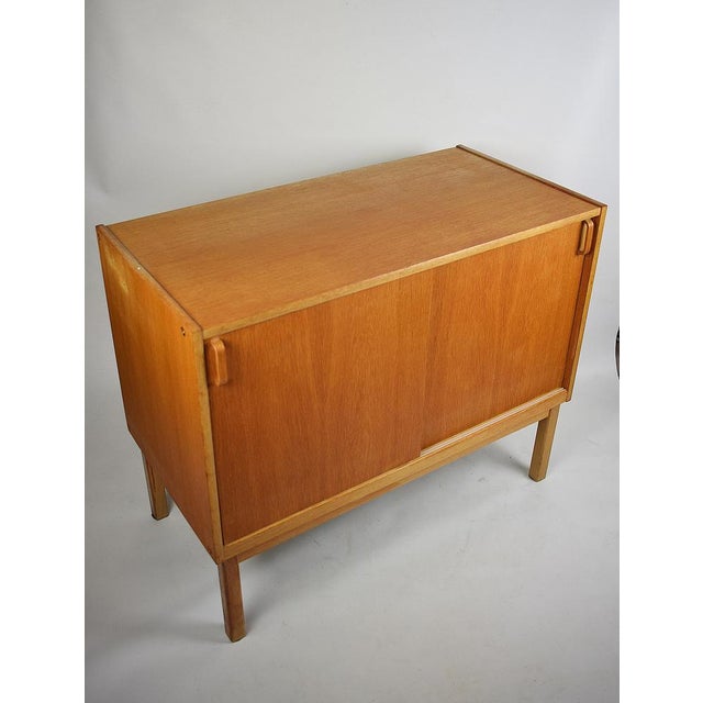 Wood Vintage Chest of Drawers, Sweden, 1950s For Sale - Image 7 of 11