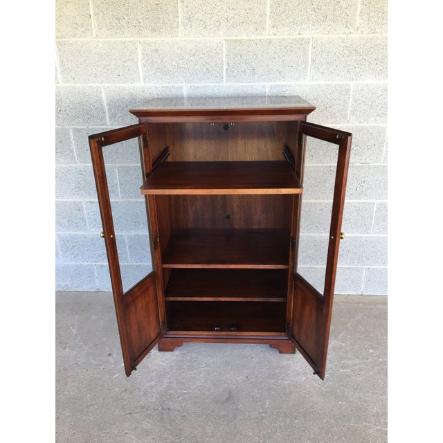 Statton Centennial Finish Solid Cherry Media Chairish