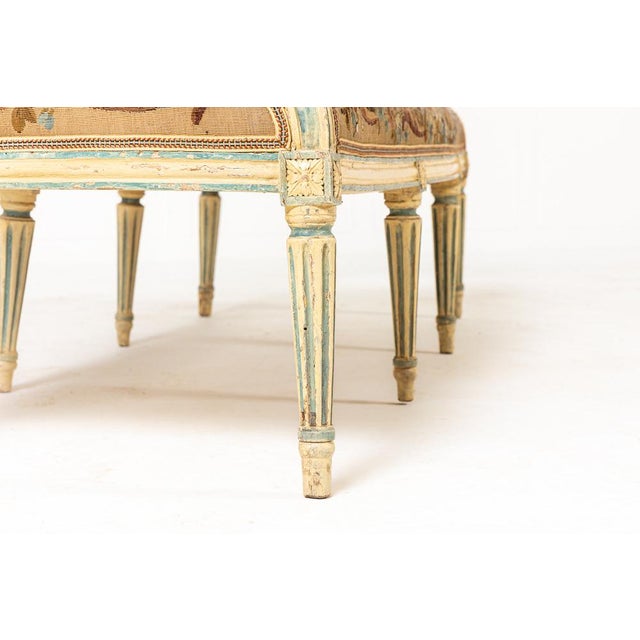 18th Century French Painted Sofa For Sale - Image 5 of 10