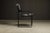 2020s Brand New Black Leather Tucroma Chairs by Guido Faleschini for Mariani, Signed - Set of 4 For Sale - Image 5 of 12