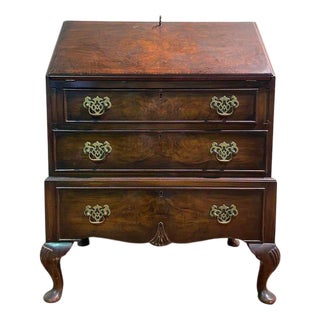 20th Century English Slope Secretaire For Sale